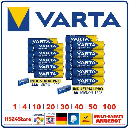 Varta mignon aaa micro - aa,