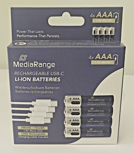 Mediarange ion batterien - li-ion,