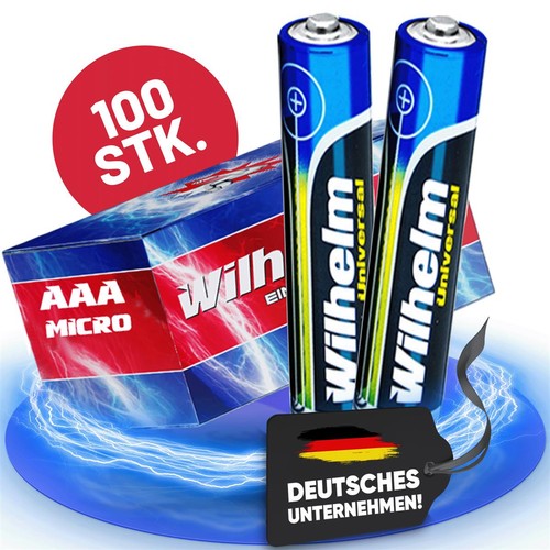 100 aaa batterien micro - aaa,