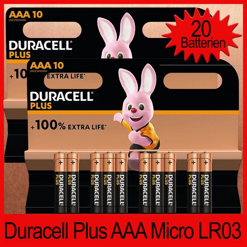 Duracell plus aaa - plus,