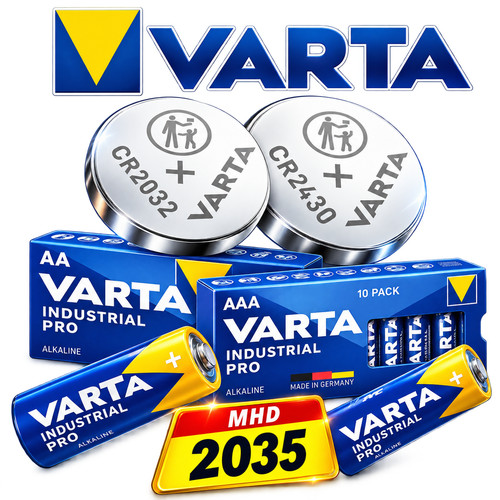 Varta industrial pro batterien - varta,