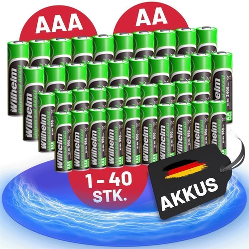 Wilhelm akku batterien aaa - akku,