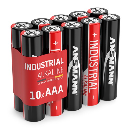10x ansmann industrial - ansmann,