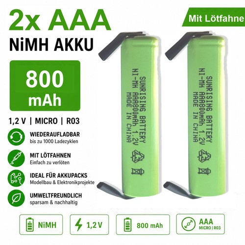 Aaa nimh 800 mah v - aaa,