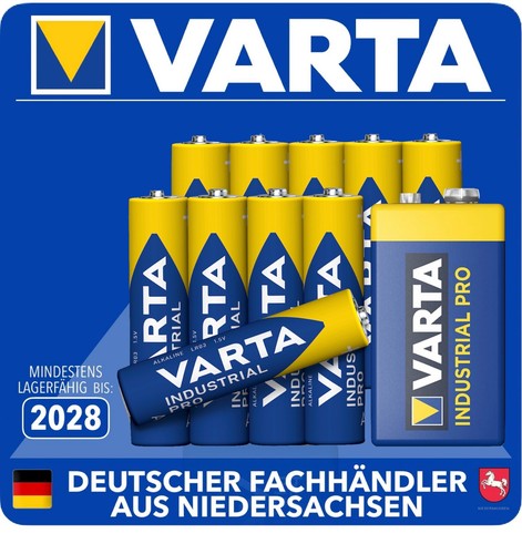 Varta batterien micro - varta, 9v