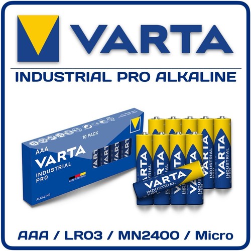 Varta batterien industrial pro - batterien,