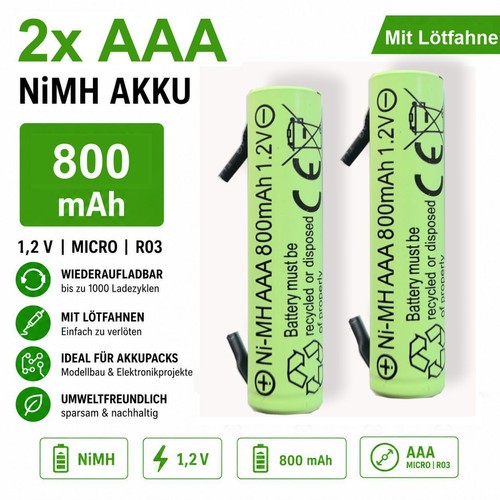 Aaa nimh 800 mah v - nimh,