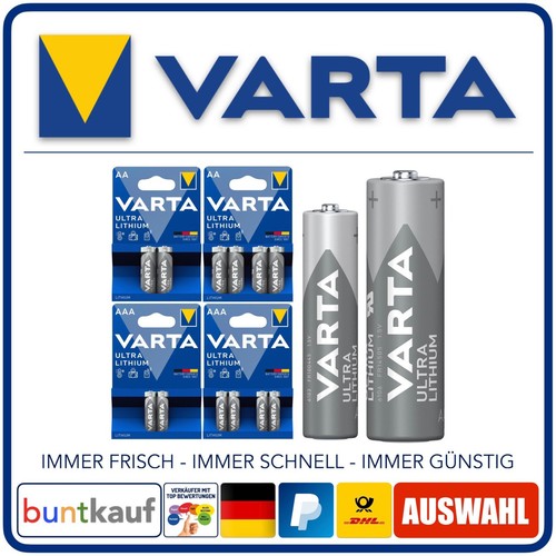 Varta ultra lithium - lithium, batterie